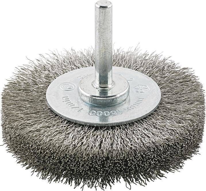 Format Szczotka Tarczowa Trzpieniowa Stal Nierdzewna 6mm Format