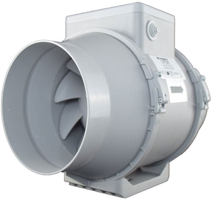 Vents Wentylator kanałowy o mieszanym przepływie fi 125 mm, 350 m3/h, 230 V