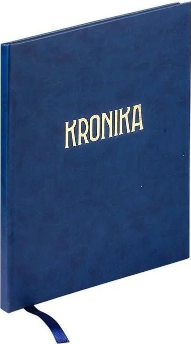 Kronika A4 120 kartek granatowa GRAND
