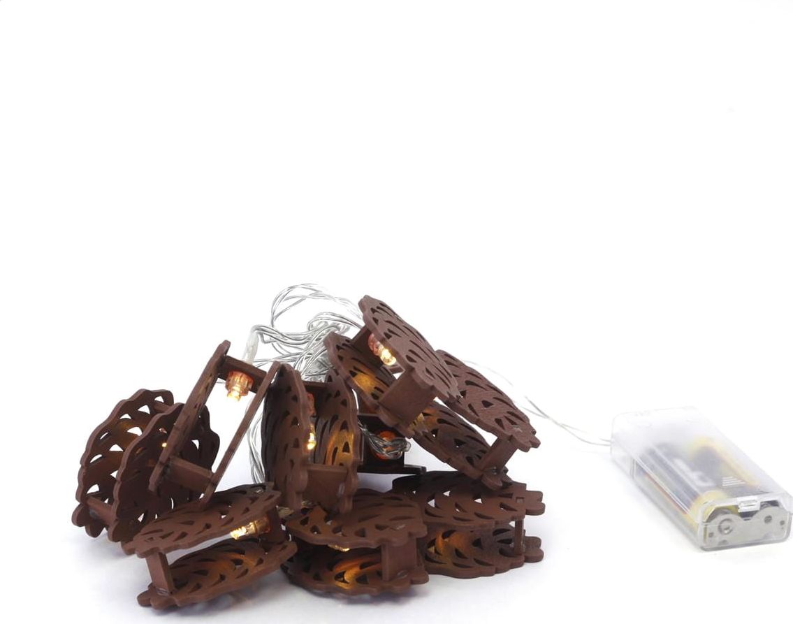 Platinet LED na baterie żółte 10szt.