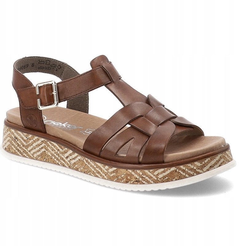 Rieker Sandals W0853-24 Brązowe 36