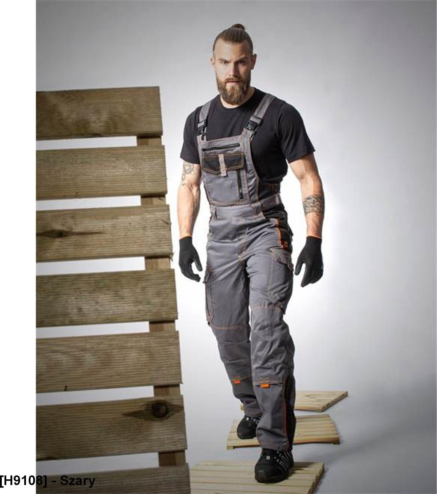 Ardon ARDON VISION 03 H91 - spodnie ogrodniczki - ciemnoniebieski 46