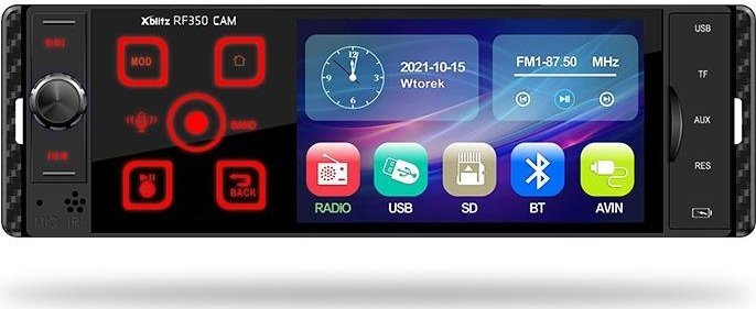 Radio samochodowe Xblitz Xblitz RF 350 CAM