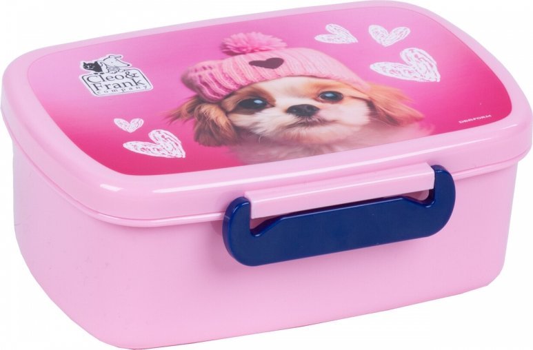 Piórnik Derform Śniadaniówka A 42 Cleo i Frank Pies Derform