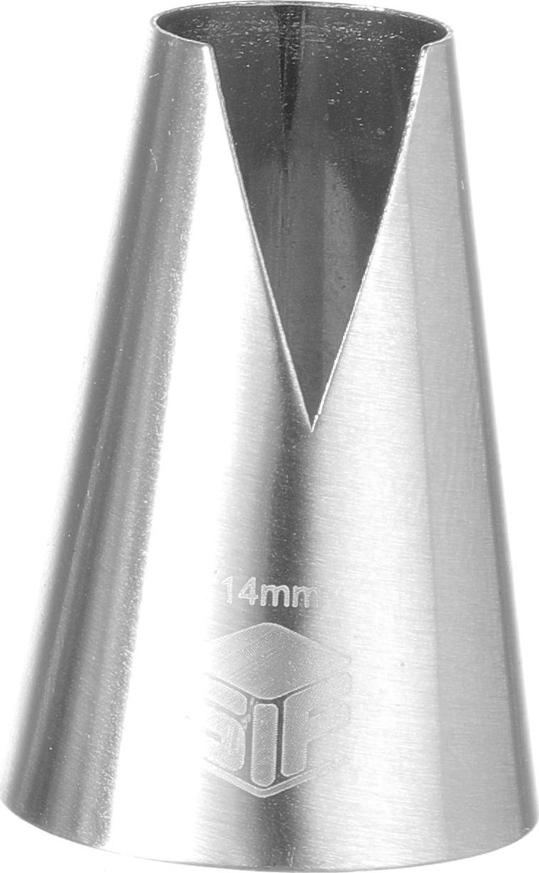 Hendi Końcówka tylka do rękawa cukierniczego do dekoracji LITERA V 14mm - HENDI 551233 Końcówka tylka do rękawa cukierniczego do dekoracji LITERA V 14