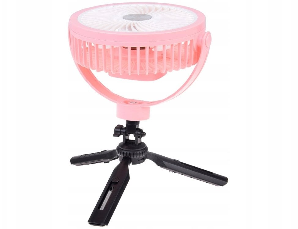 Cichy Wiatrak biurkowy Wentylator Bezprzewodowy USB 3 x nawiew ZA5609