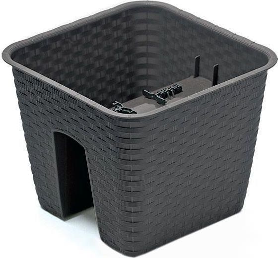 Prosperplast Skrzynka RATOLLA SQUARE- antracyt