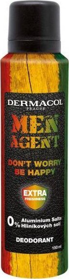Dermacol Dermacol Men Agent Deodorant dezodorant w sprayu Don't Worry Be Happy 150ml