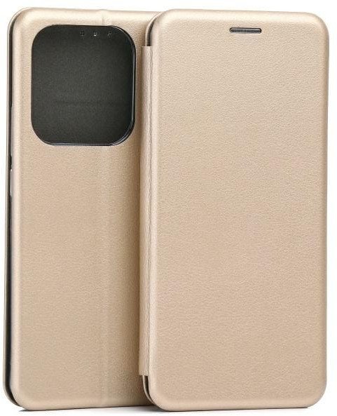 Beline Etui Book Magnetic Redmi Note 14 5G złoty/gold