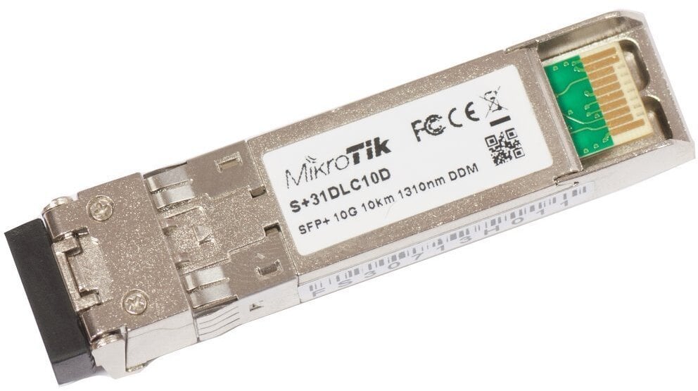 Moduł SFP MikroTik moduł przekaźników sieciowych Swiatłowód 10000 Mbit/s SFP+ 1310 nm