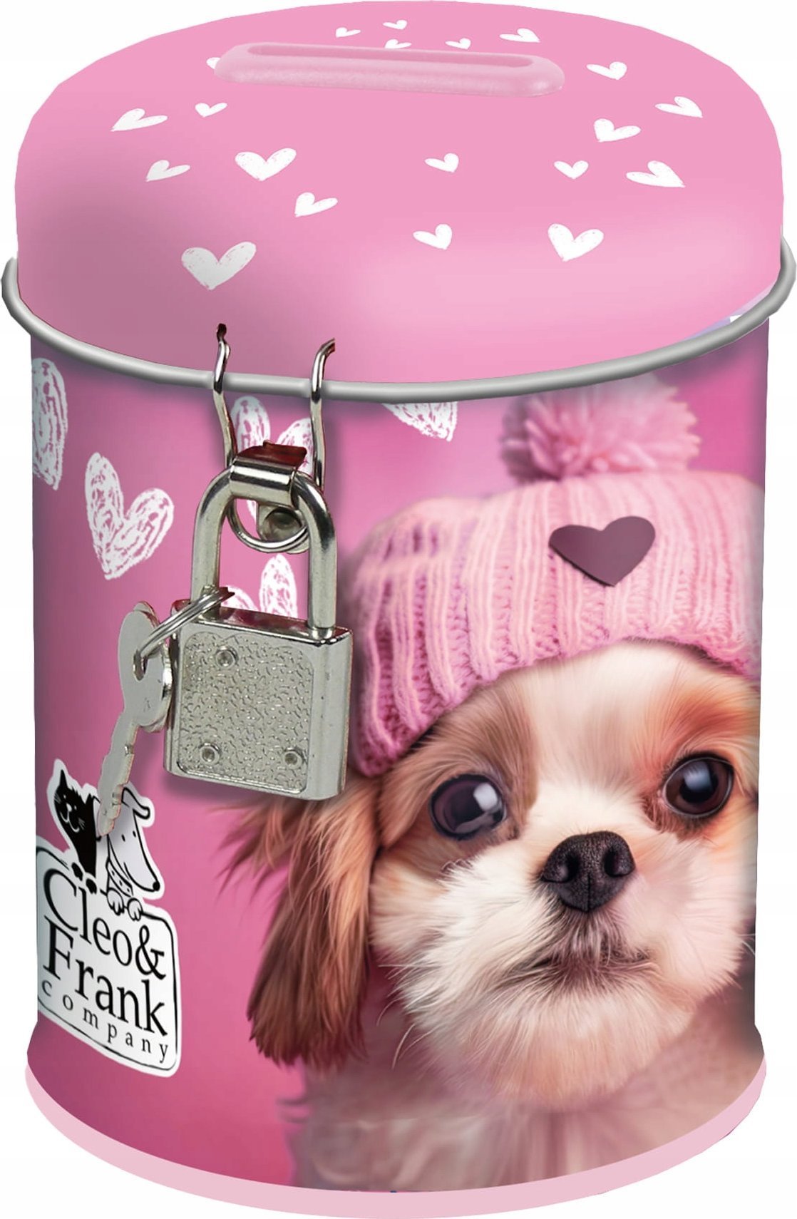 Derform Skarbonka z kłódką Cleo i Frank 42 Pies