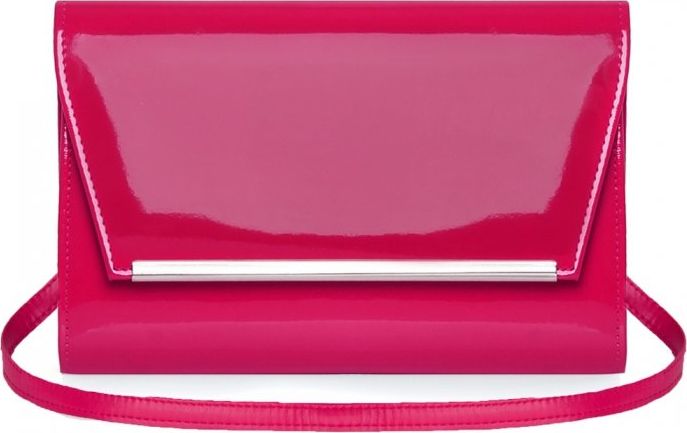 Solome FUKSJA KOPERTÓWKA TOREBKA DAMSKA SOLOME M10 LAKIER