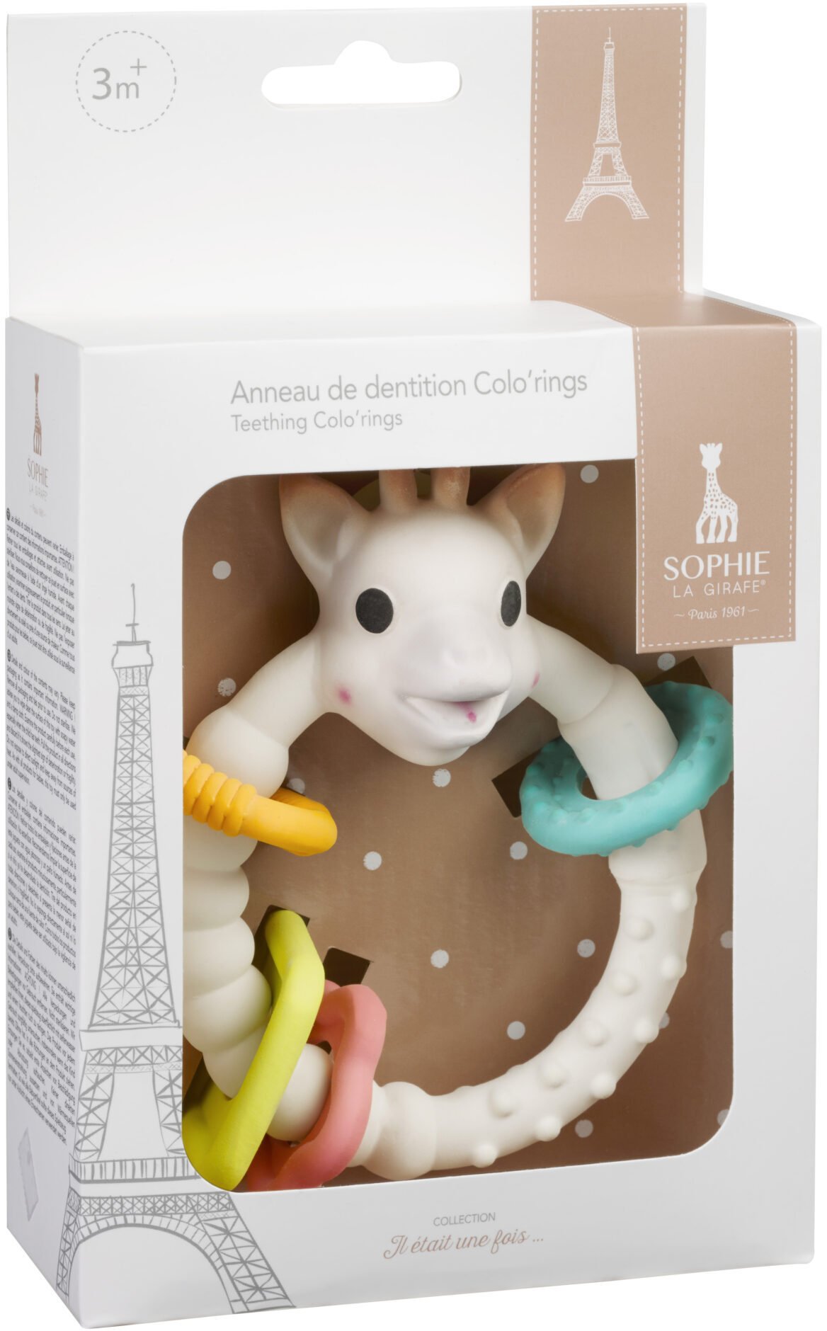 Kolorowy gryzak na kółku