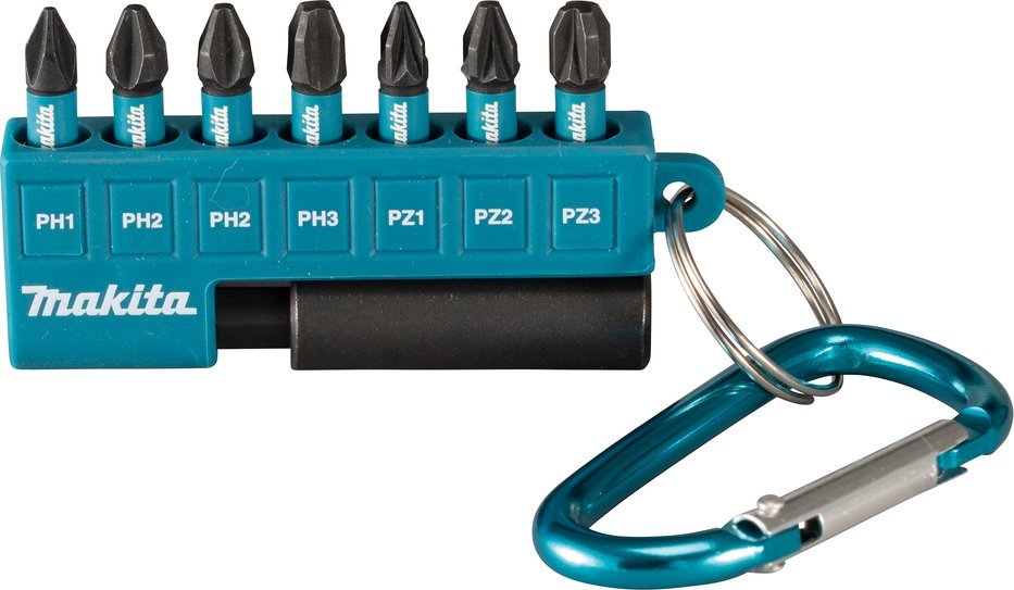 Makita MAKITA ZESTAW KOŃCÓWEK WKRĘTAKOWYCH /8szt. IMPACT BLACK