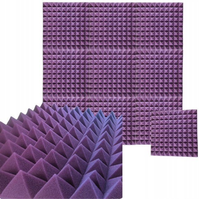 Bitmat DNA AM2 PR panel akustyczny zestaw 10 szt. fioletowy