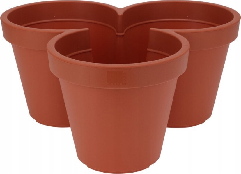 Doniczka na trzy kwiaty, Ø 44 x 20 cm