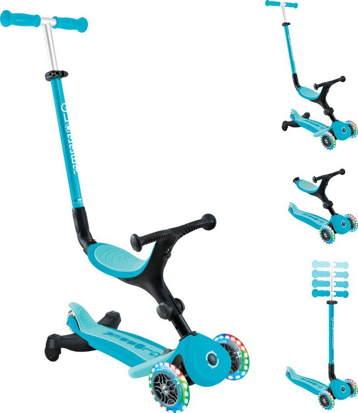 Hulajnoga Z Siedziskiem Jeździk Goup Active Lights 360 (749-300)