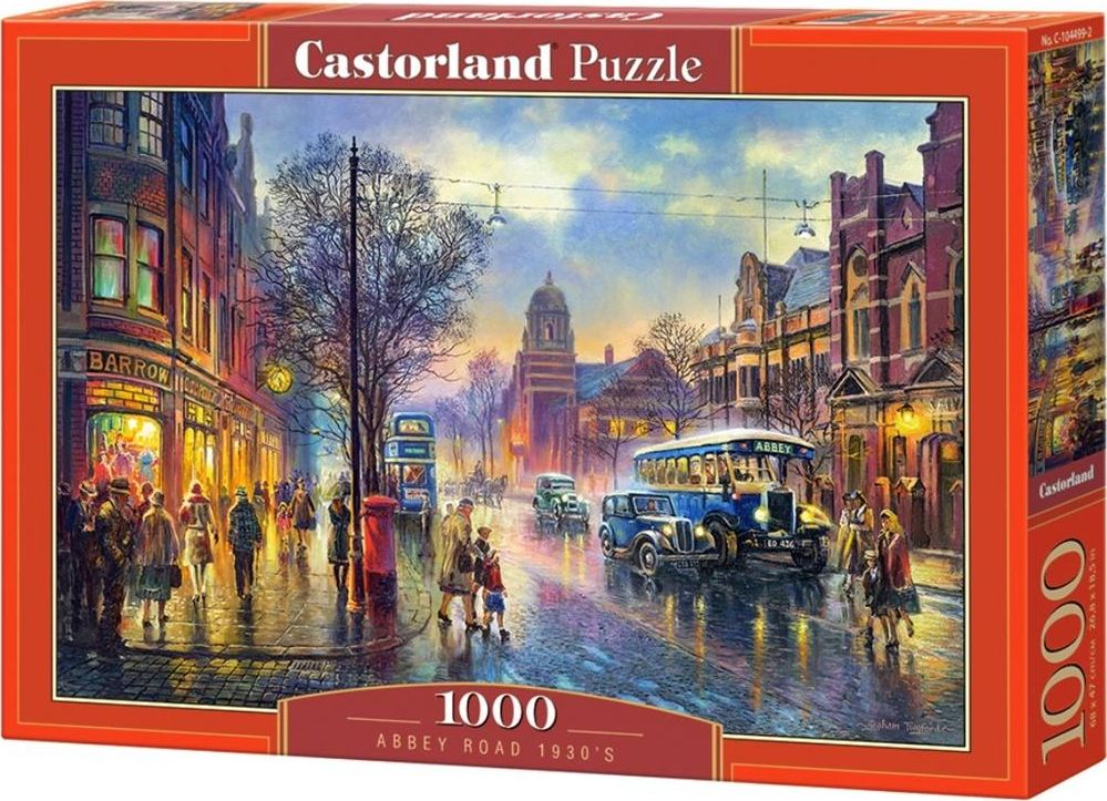Castorland Puzzle 1000 Abbey Road 1930's CASTOR