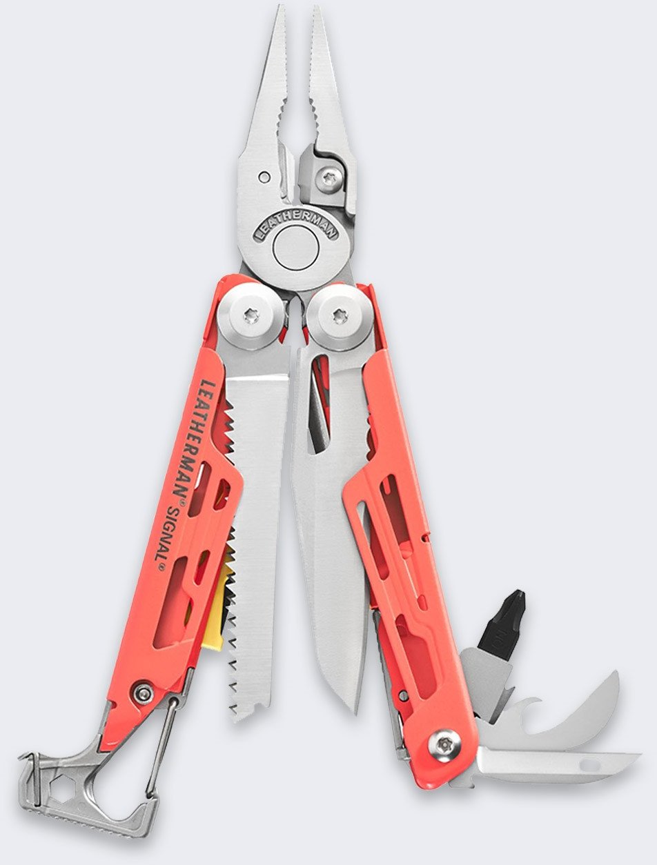 Multitool Leatherman Signal Etui Guava