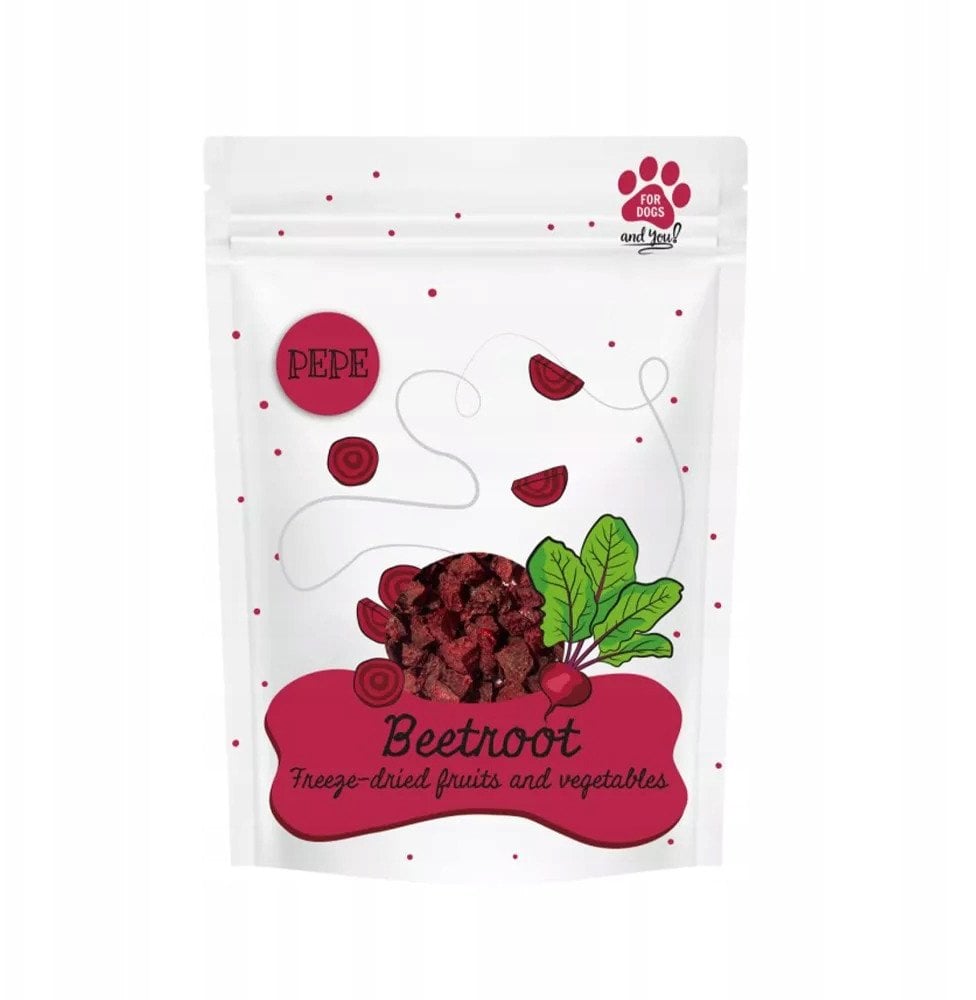 Paka Zwierzaka Lio Pepe Przysmak burak 25g