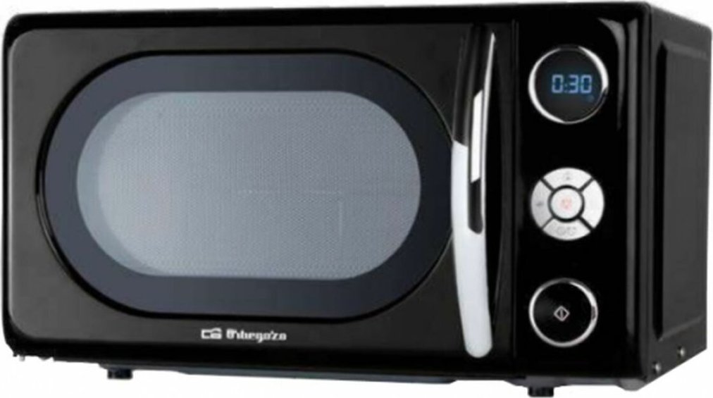 Kuchenka mikrofalowa Orbegozo Mikrofalówka z Grillem Orbegozo MIG 2044 700 W Czarny 20 L
