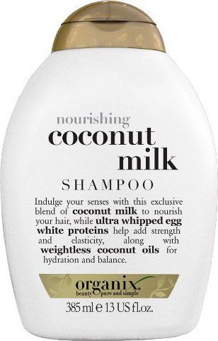 Organix Cosmetix Coconut Milk Shampoo szampon odżywczy z mleczkiem kokosowym 385ml