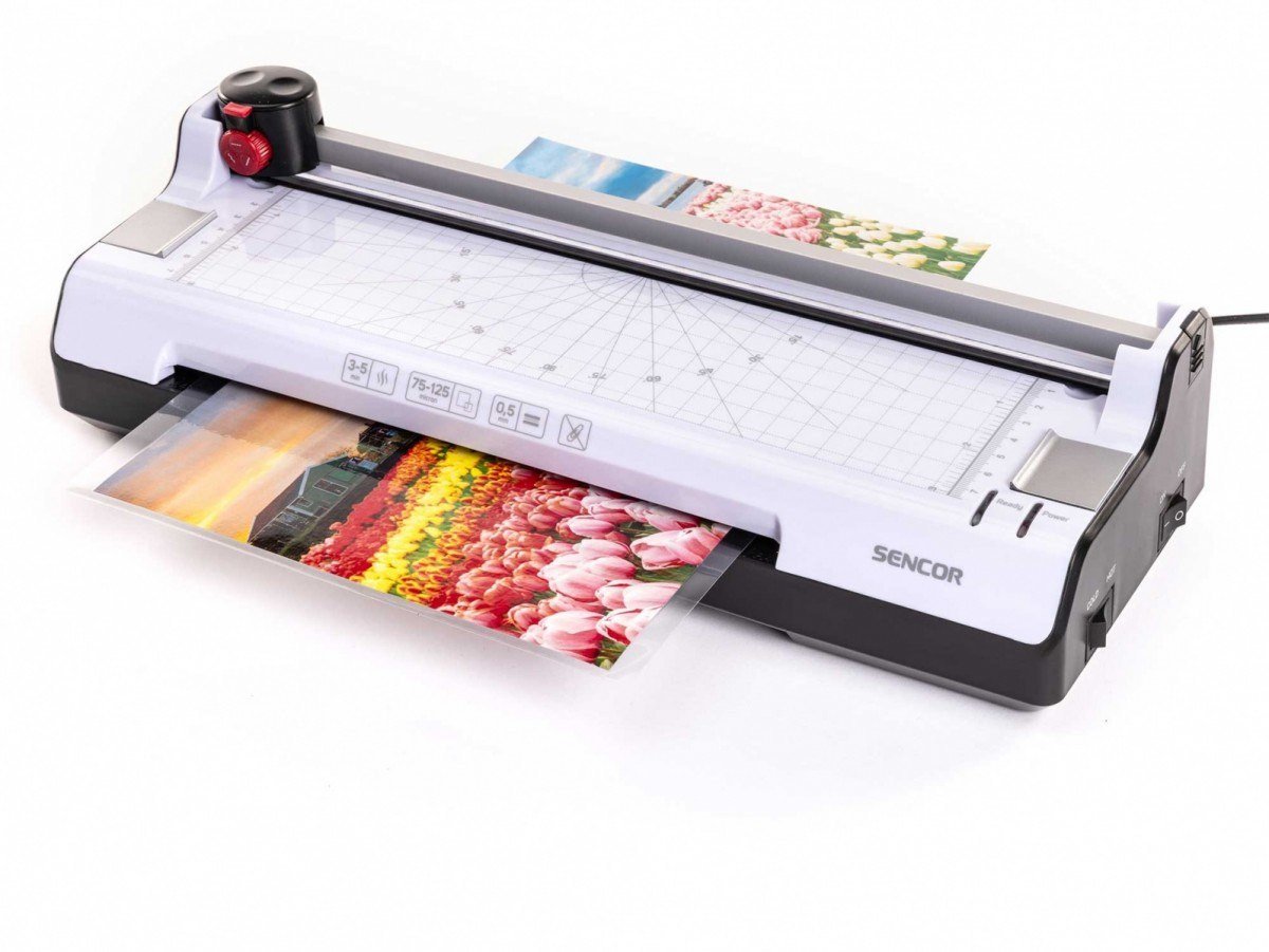 Laminator Sencor Laminator 2w1 SLA 230 A4 folia 2x75-2x125 mm + Gilotyna do papieru
