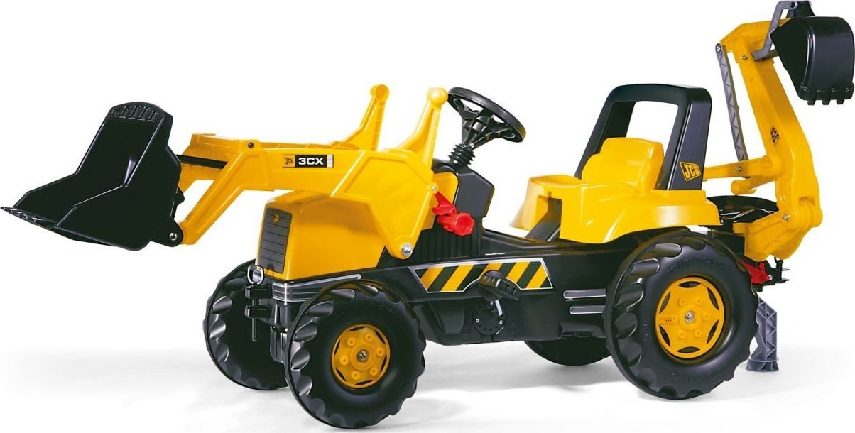 Rolly Toys Rolly Toys 812004 Traktor Rolly Junior JCB z łyżką i przyczepą