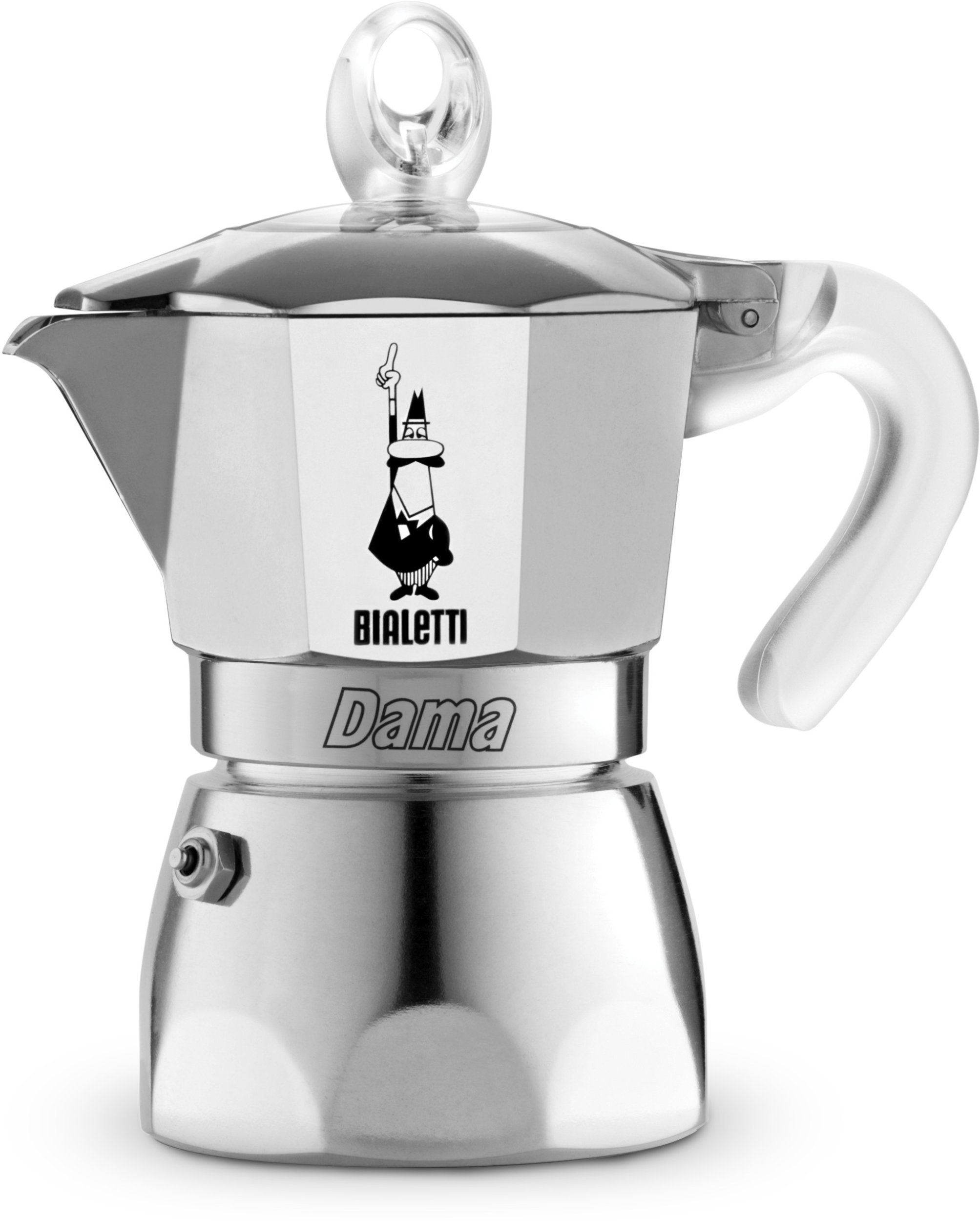 Bialetti Dama Pure Ice Kawiarka moka 0,075 l Metaliczny
