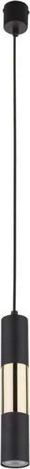 Lampa wisząca TK Lighting PENDING LIGHT VIVIEN GU10 BL/ GOLD 4756