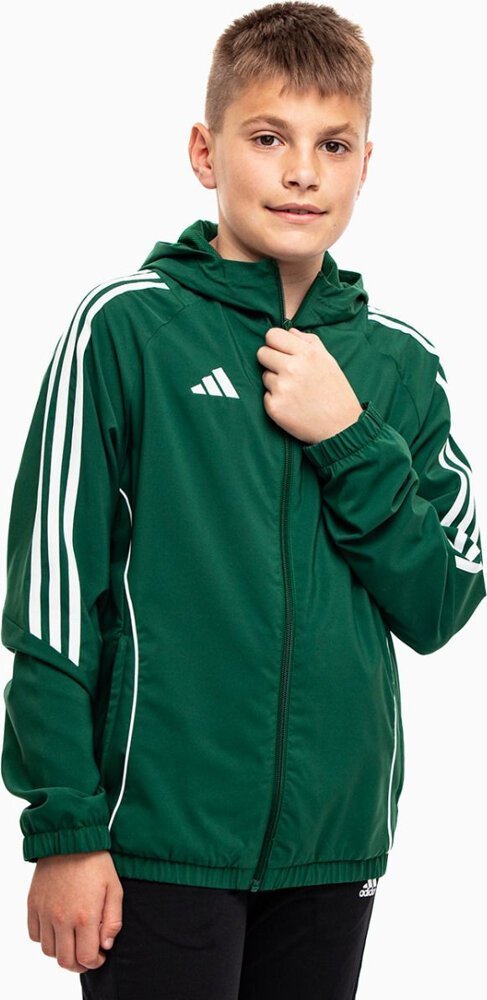 Adidas Kurtka dla dzieci adidas Tiro 24 zielona IM8796 164cm