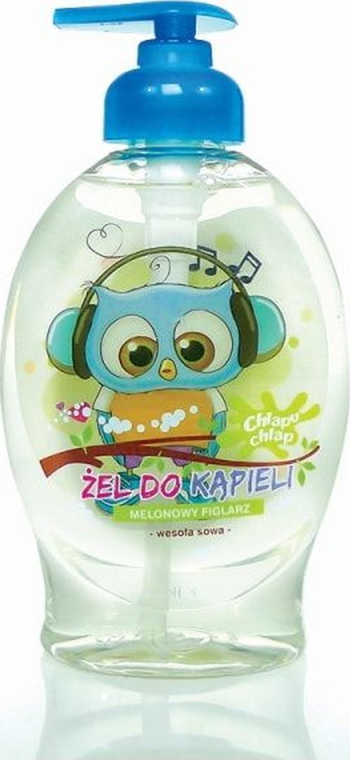 Chlapu Chlap Wesołe Sowy Żel Do Kąpieli Melonowy Figlarz 384ml