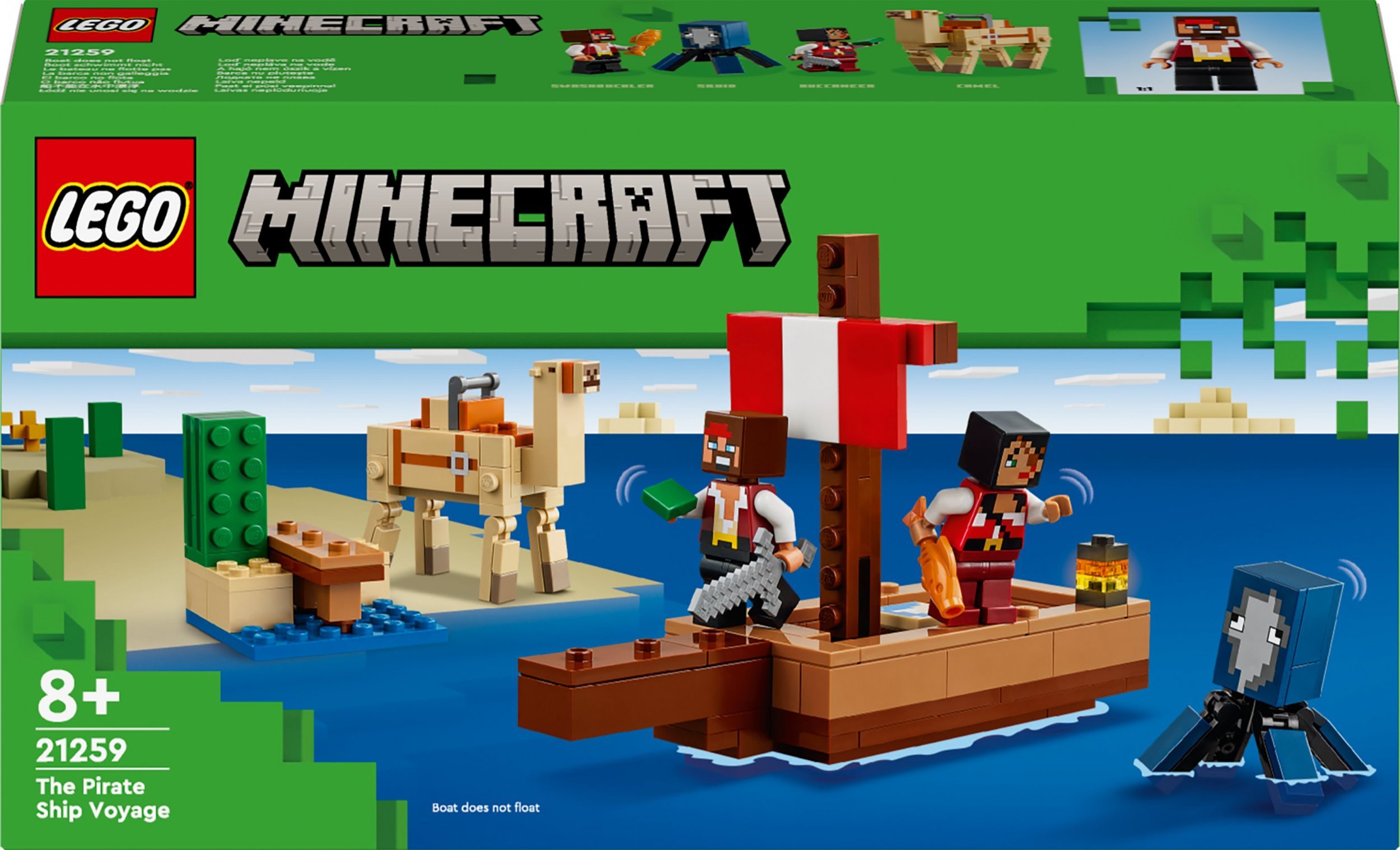LEGOLEGO(R) MINECRAFT 21259 Rejs statkiem pirackim