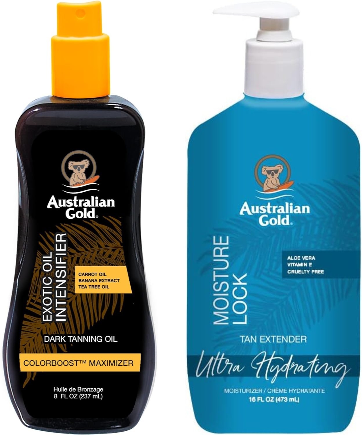 Australian Gold Exotic Oil Intensifier Spray + Moisture Lock 473ml