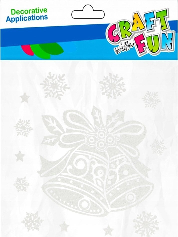 Craft with Fun OZDOBA BN NAKLEJKI NA SZYBE DZWONKI CF 12/144