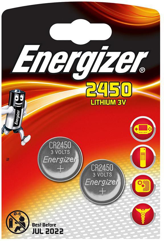 Energizer Bateria CR2450 2 szt.