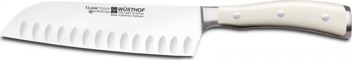 Wusthof Wusthof Nóż Santoku 17 cm - Classic Ikon Creme