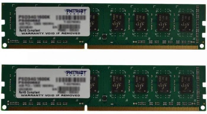 Pamięć Patriot Signature, DDR3, 4 GB, 1333MHz, CL9 (PSD34G1333K)