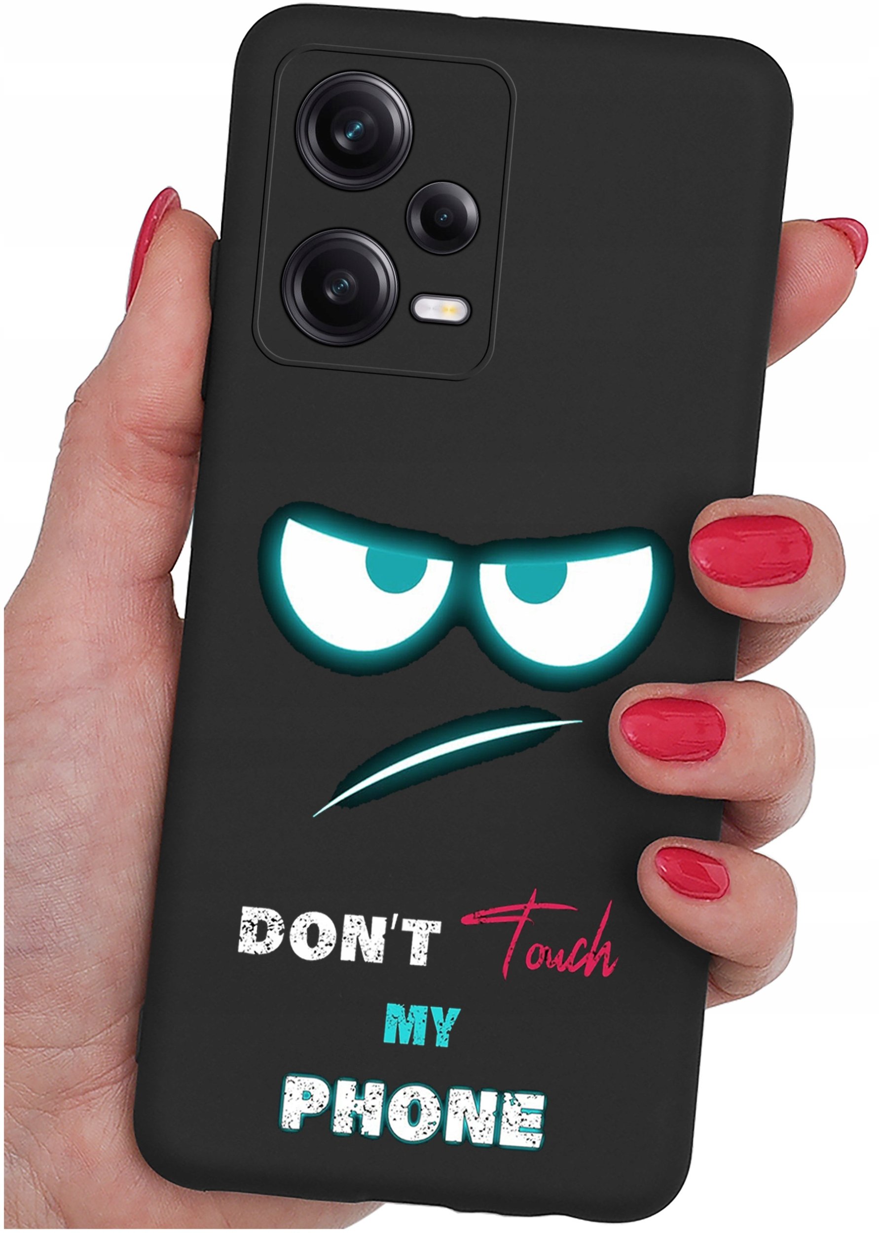 ETUI do Xiaomi Redmi Note 12 5G |Poco X5 5G | WZORY | SILIKONOWE MATT SZKŁO