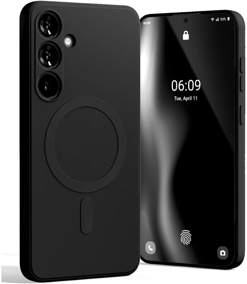 Mercury MagSafe Semi-Silicone Sam S25+ S936 czarny/black