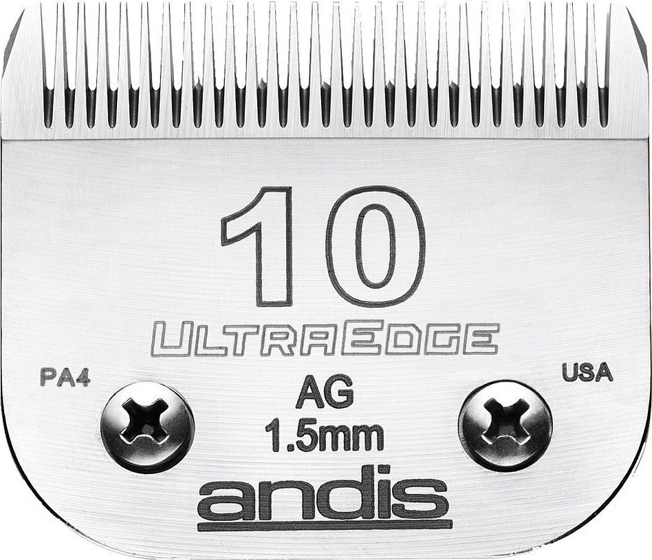 Andis Ostrze stalowe snap-on do maszynki groomerskiej, nr 10 (1.5 mm) uniwersalny