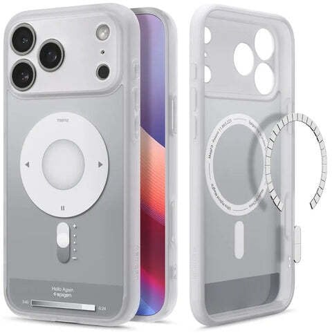 Spigen Ultra Hybrid MagSafe, classic silver - iPhone 17 Pro Max