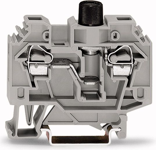 Wago Złączka bezpiecznikowa 6mm2 szary 10A G 5x 20mm DIN 35mm (282-122)