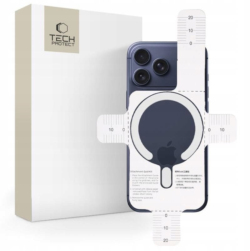 Uchwyt Tech-Protect MMP-200 Magnetic MagSafe Ring White