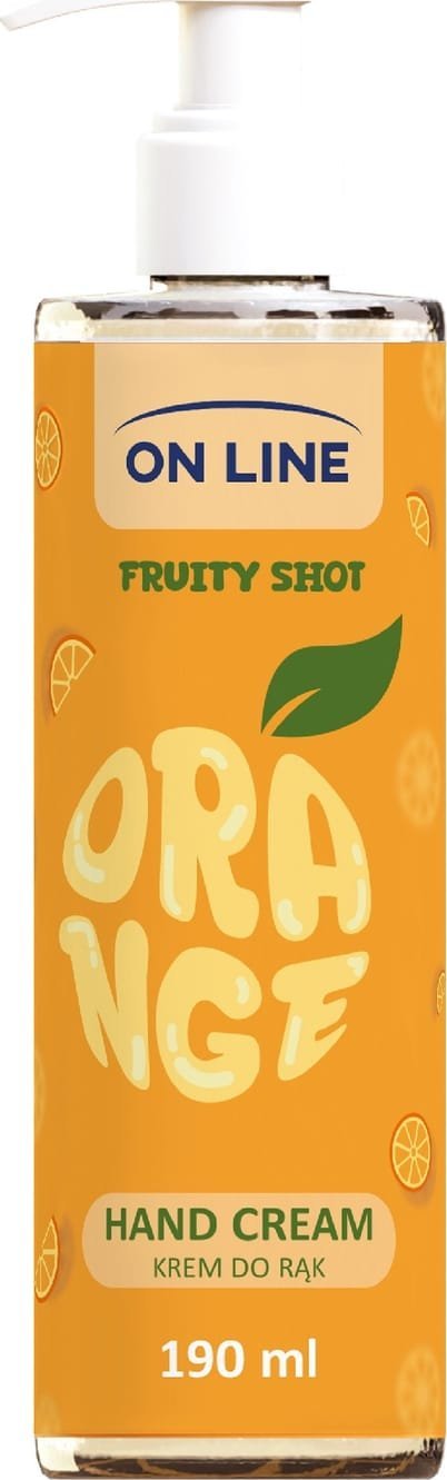 Forte Sweeden ON LINE Fruity Shot Krem do rąk Orange 190 ml