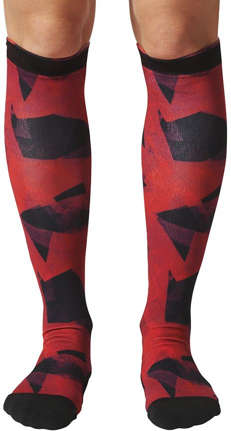 Adidas Skarpety CL KN W G TC czerwone r. 37-39 (BS176)