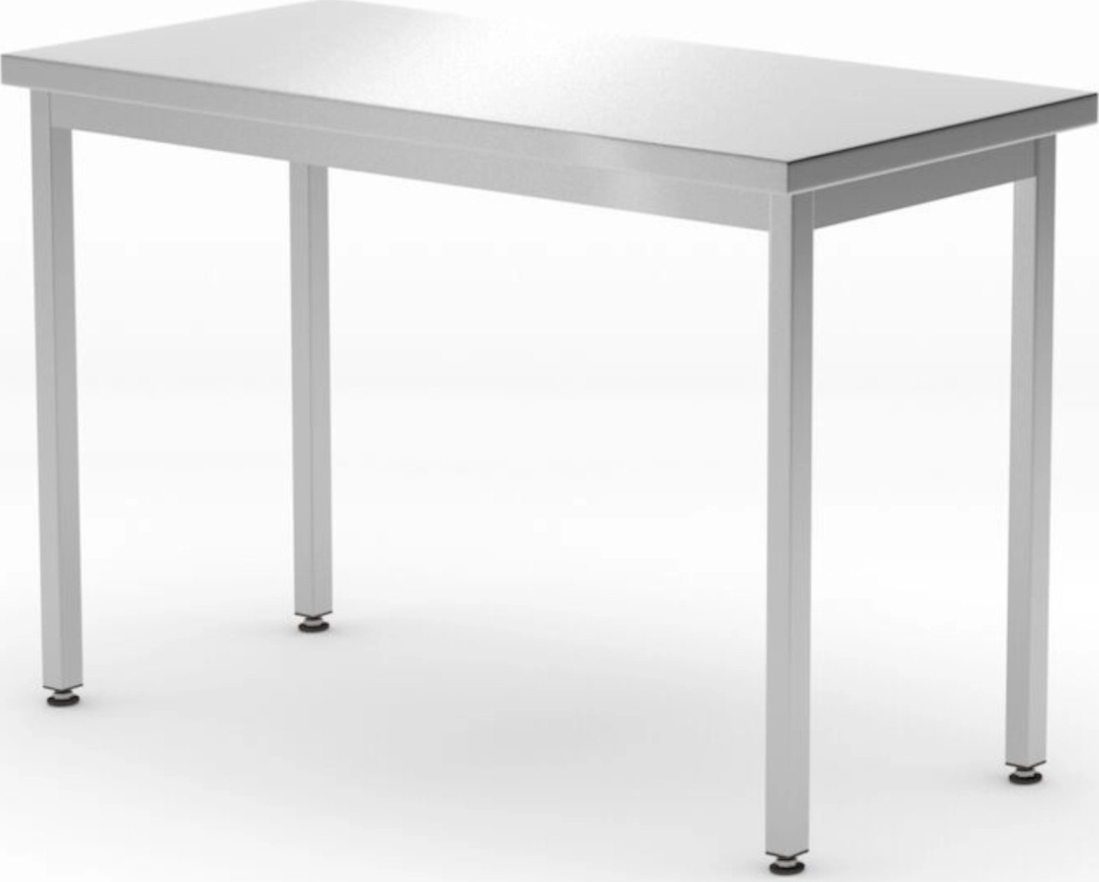 Hendi Stół blat roboczy do kuchni centralny stalowy Budget Line 800 x 600 x 850 mm - Hendi 817063 Stół blat roboczy do kuchni centralny stalowy Budget