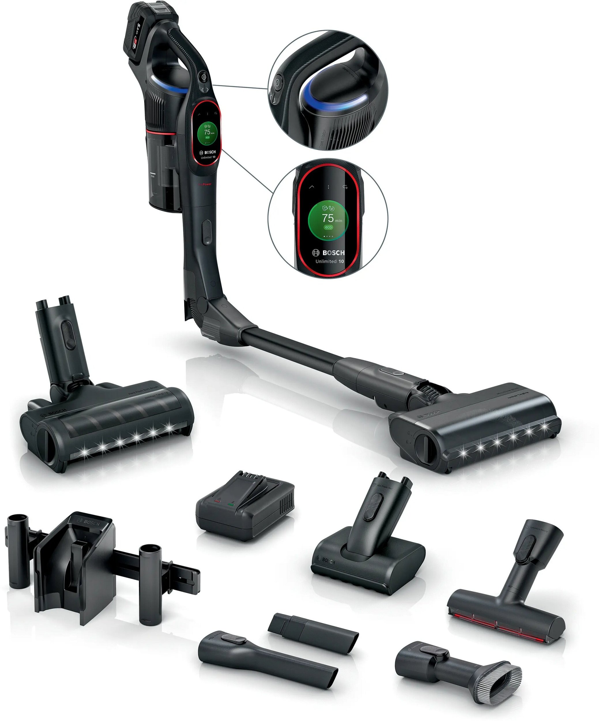 Odkurzacz pionowy Bosch Unlimited 10 ProPower BCS1051POW