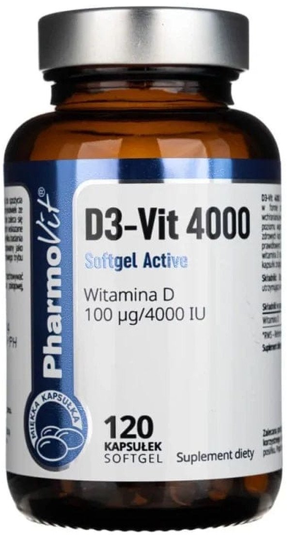 Pharmovit D3-Vit 4000 IU suplement diety 120 kapsułek