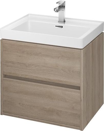 Cersanit Szafka podumywalkowa Crea 59,4cm dąb (5902115724343)